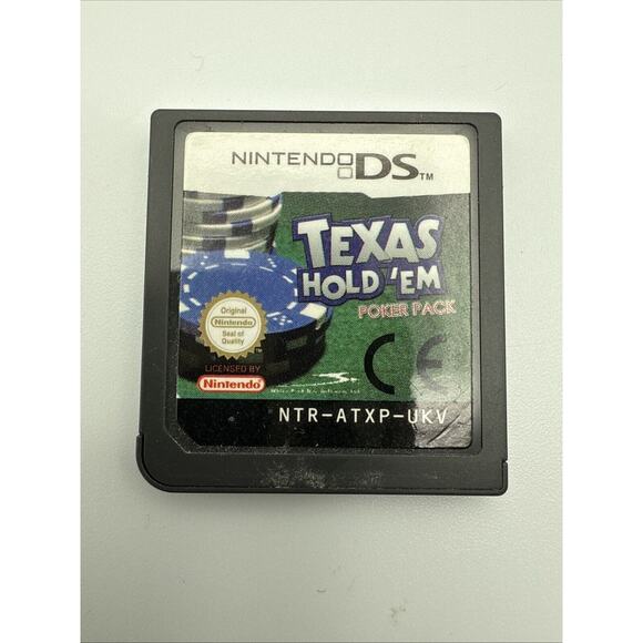Nintendo DS Texas Hold 'Em Poker Pack Video Game - Picture 1 of 7